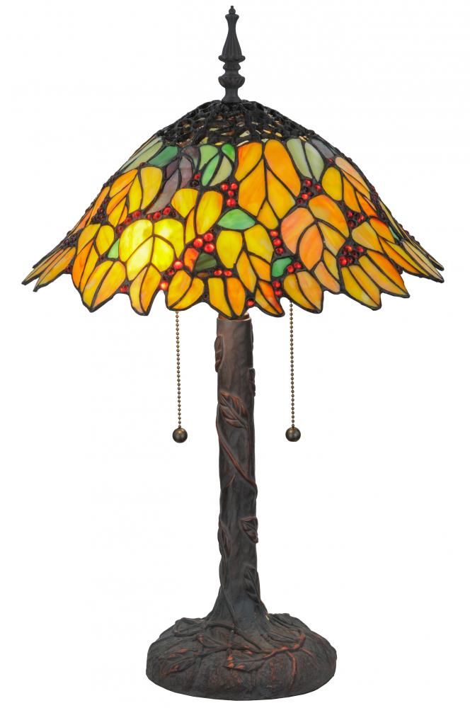 24.5&#34;H Follaje Table Lamp