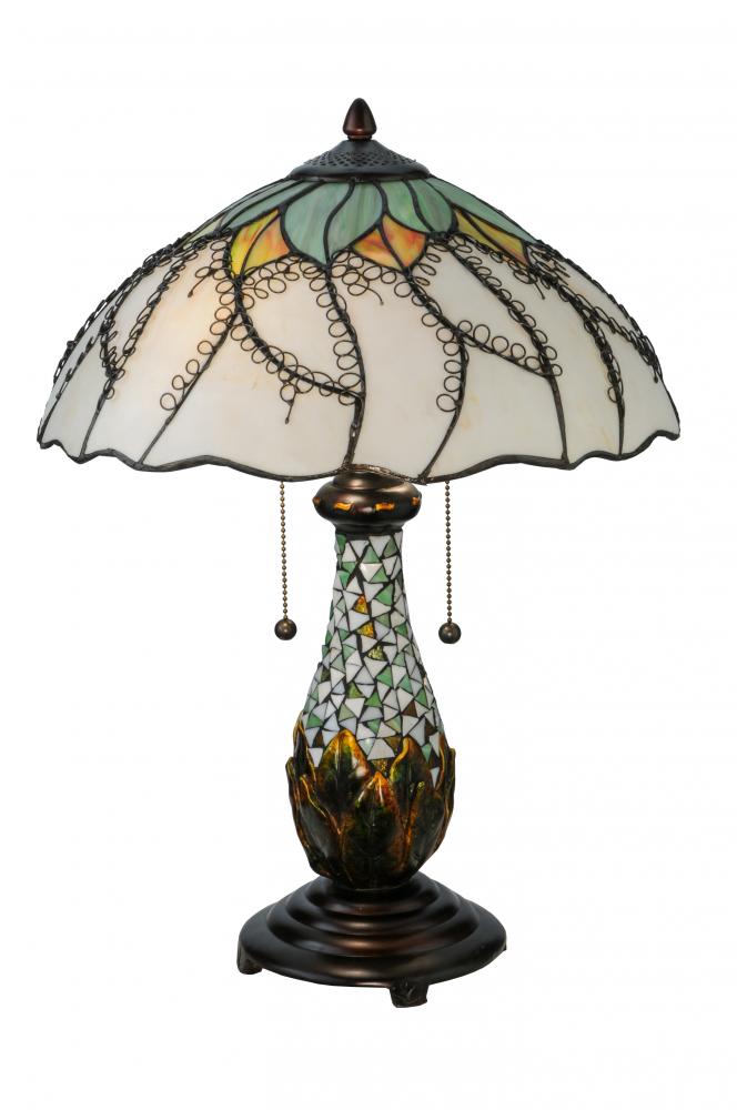 22.5&#34;H Videira Florale Table Lamp