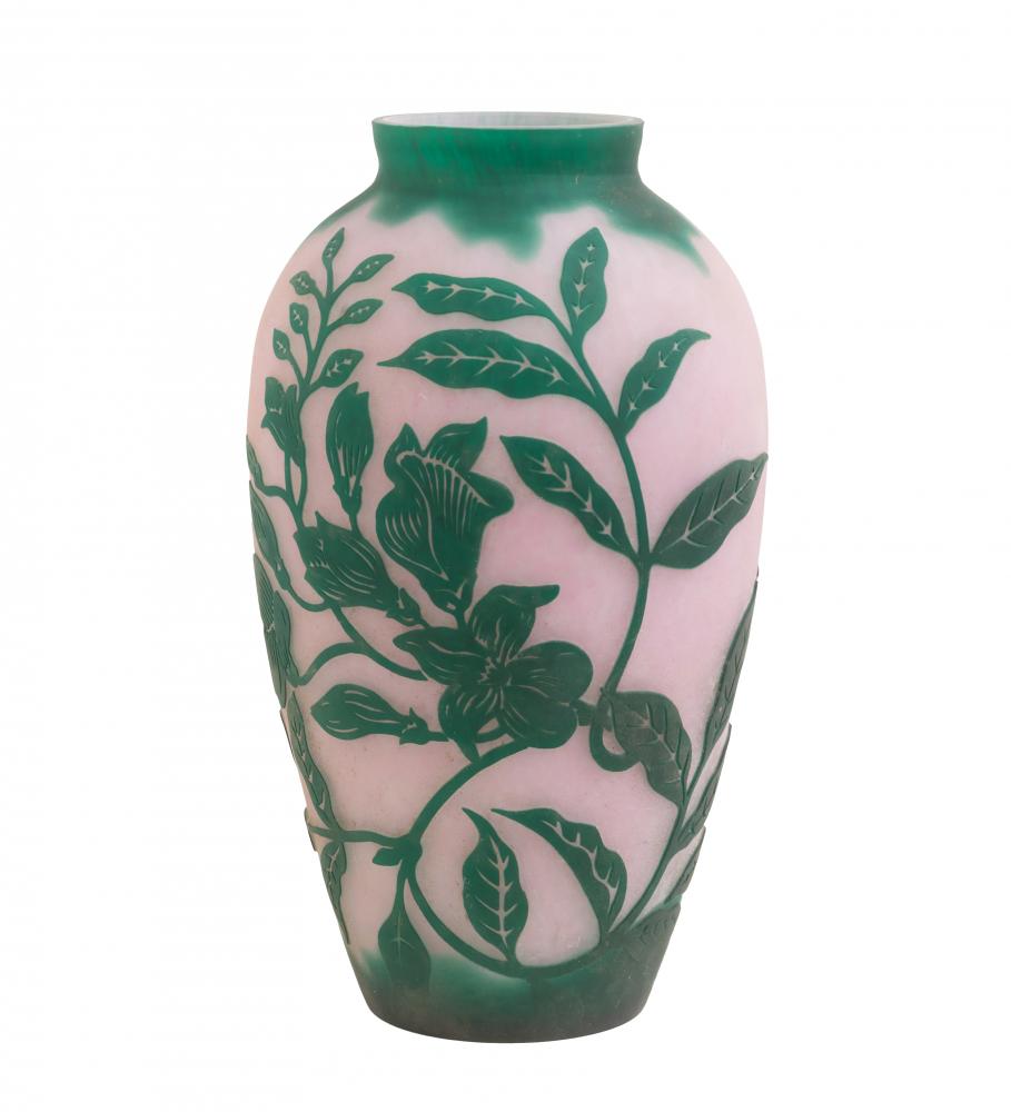 10&#34; High Cameo Vase