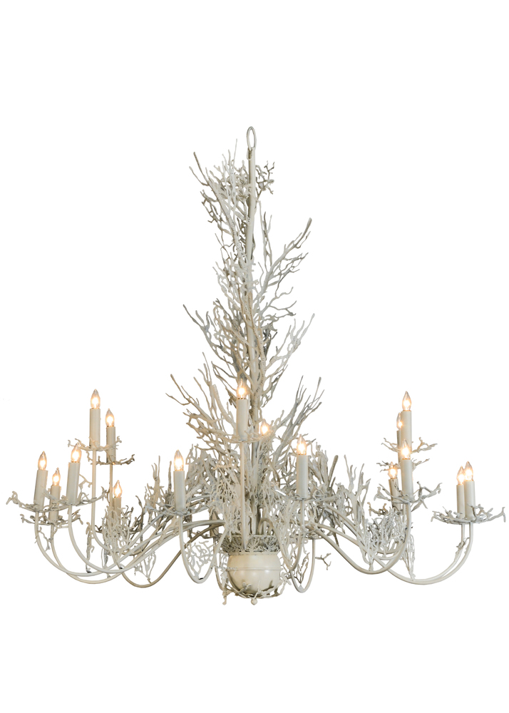 72&#34;W Coral 18 LT Chandelier