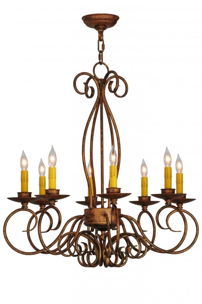 26&#34;W Elisha 8 LT Chandelier