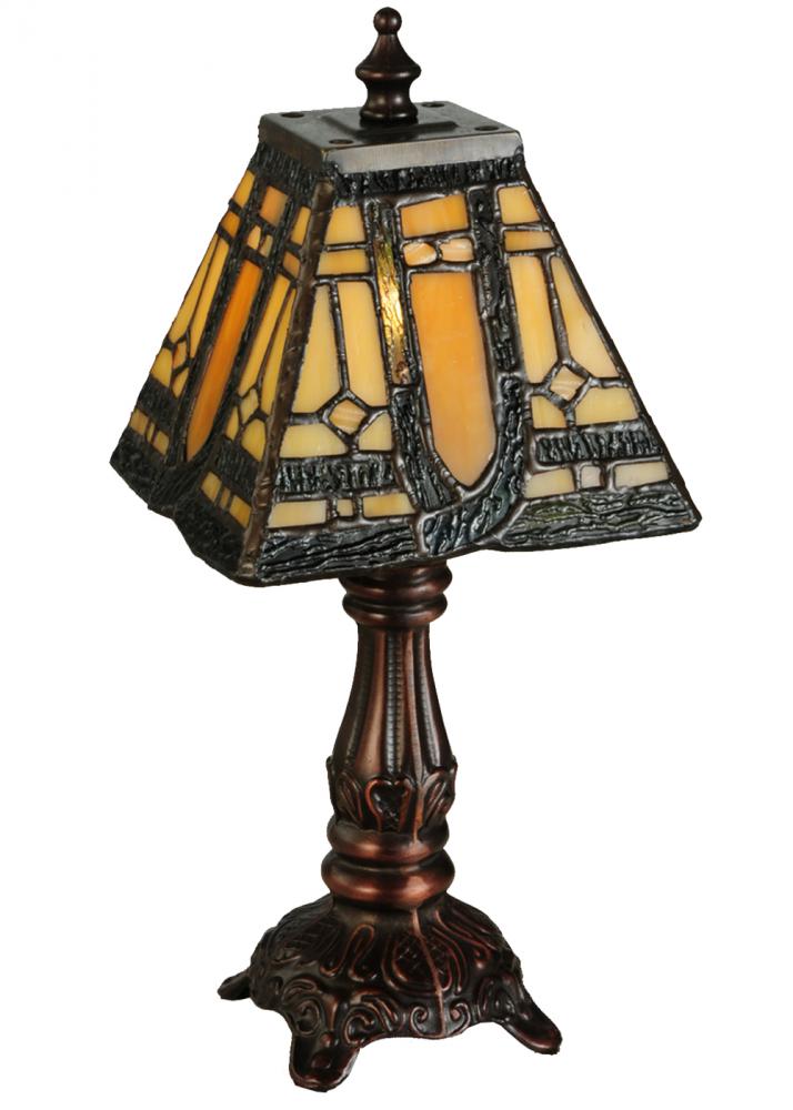 12&#34;H Sierra Prairie Mission Mini Lamp