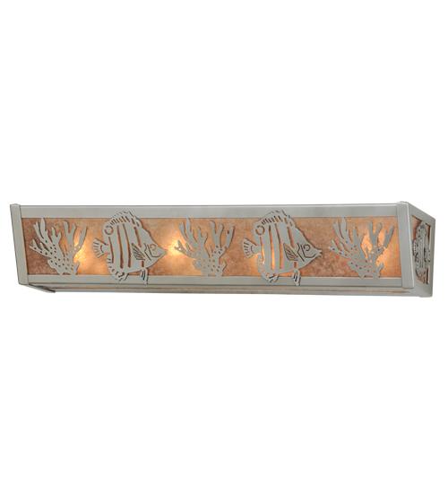 24&#34;W Tropical Fish Vanity Light