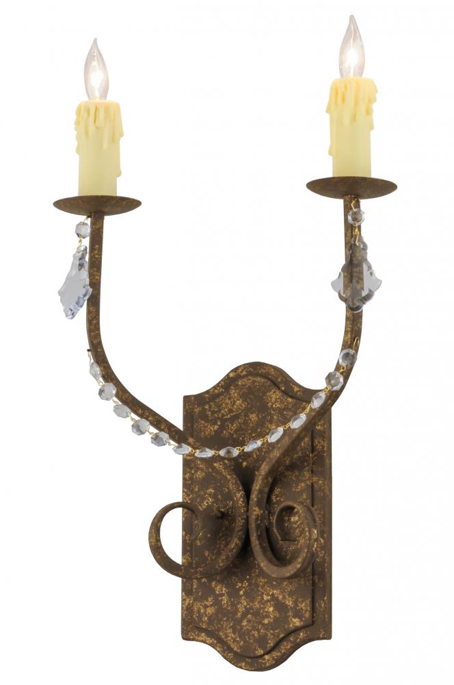 14&#34;W Samuel 2 LT Wall Sconce