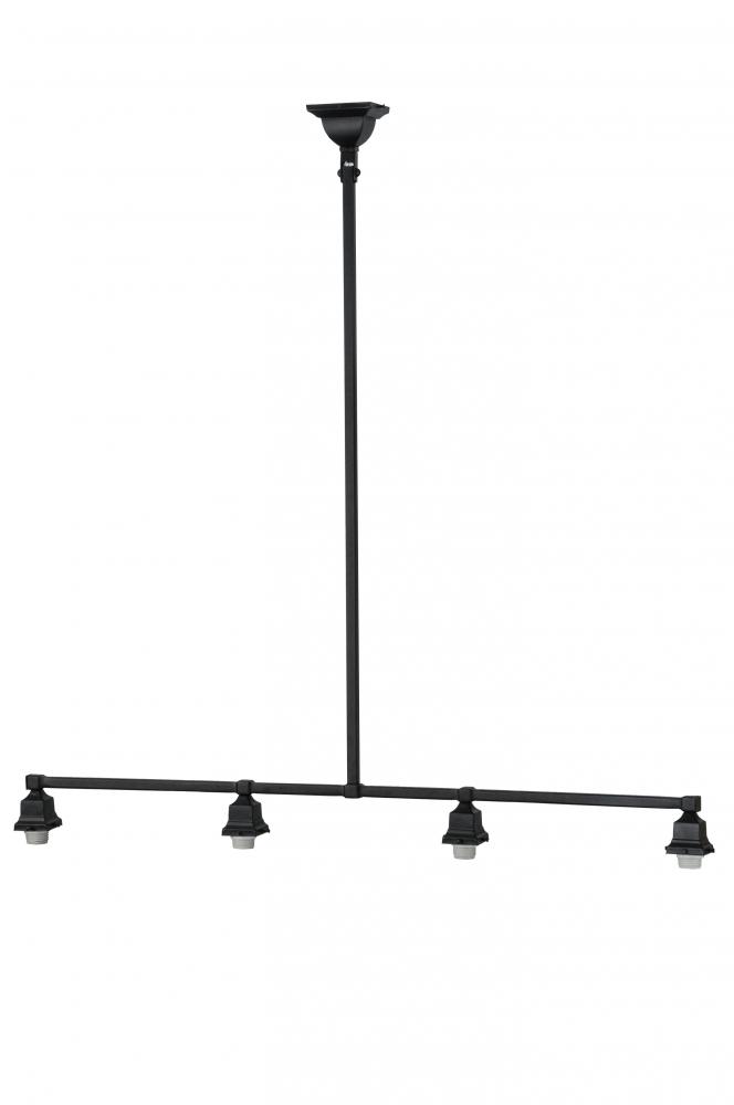 49&#34;L Mission 4 LT Island Pendant Hardware