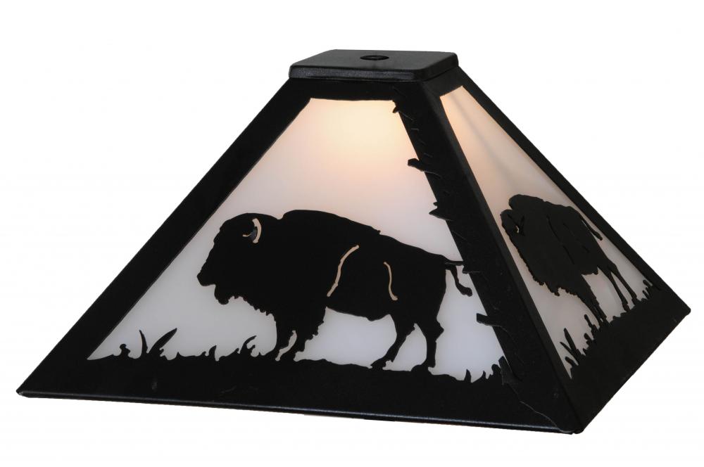 12&#34;Sq Buffalo Shade