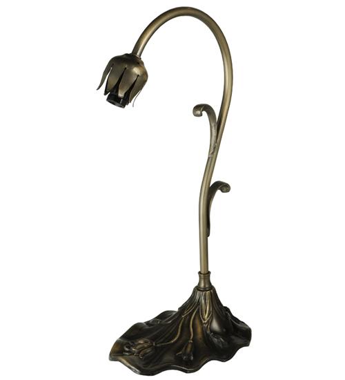 15&#34; High Lily Gooseneck Table Base