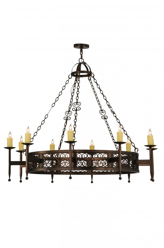 60&#34;W Toscano 10 LT Chandelier