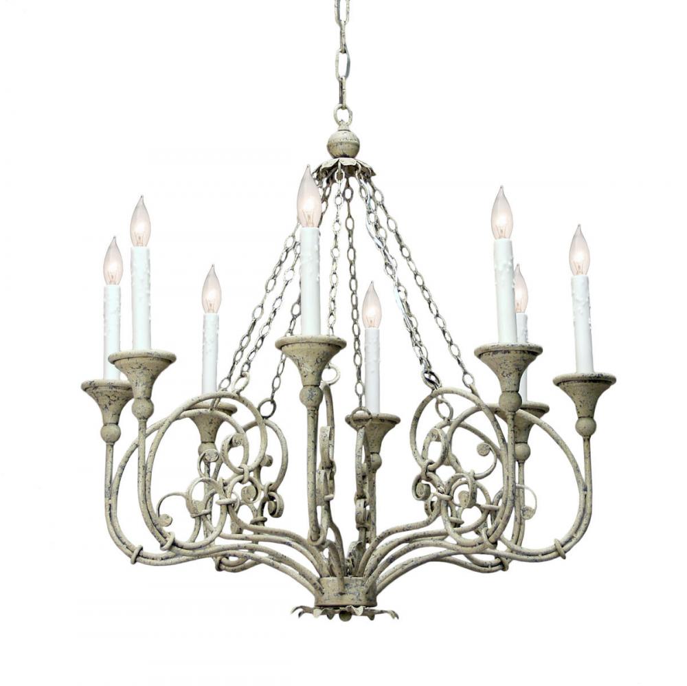 42&#34; Wide Rachelle 10 Light Chandelier