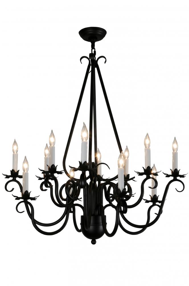 30&#34; Wide Caleb 12 LT Chandelier