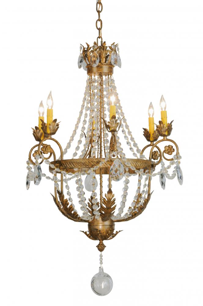 26&#34;W Antonia 6 LT Chandelier