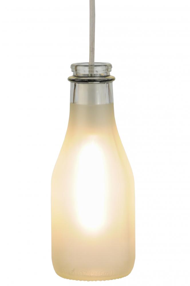 5&#34;W Milk Bottle Mini Pendant