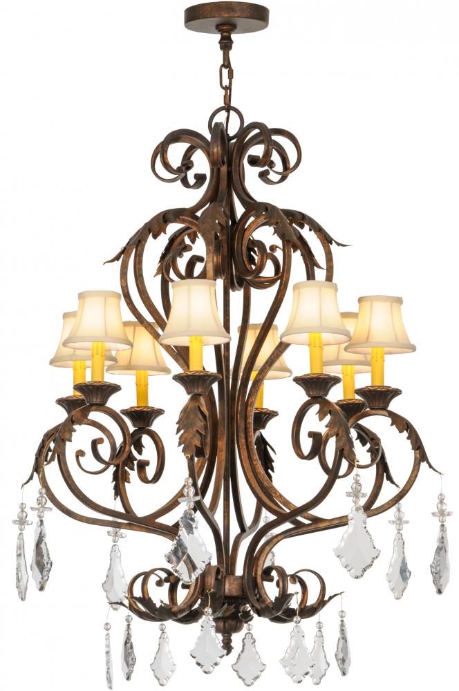 30&#34;W Josephine 8 LT Chandelier