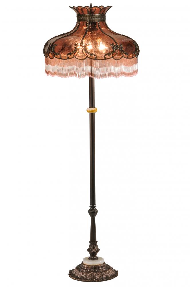 63.5&#34; High Elizabeth W/Fringe Floor Lamp