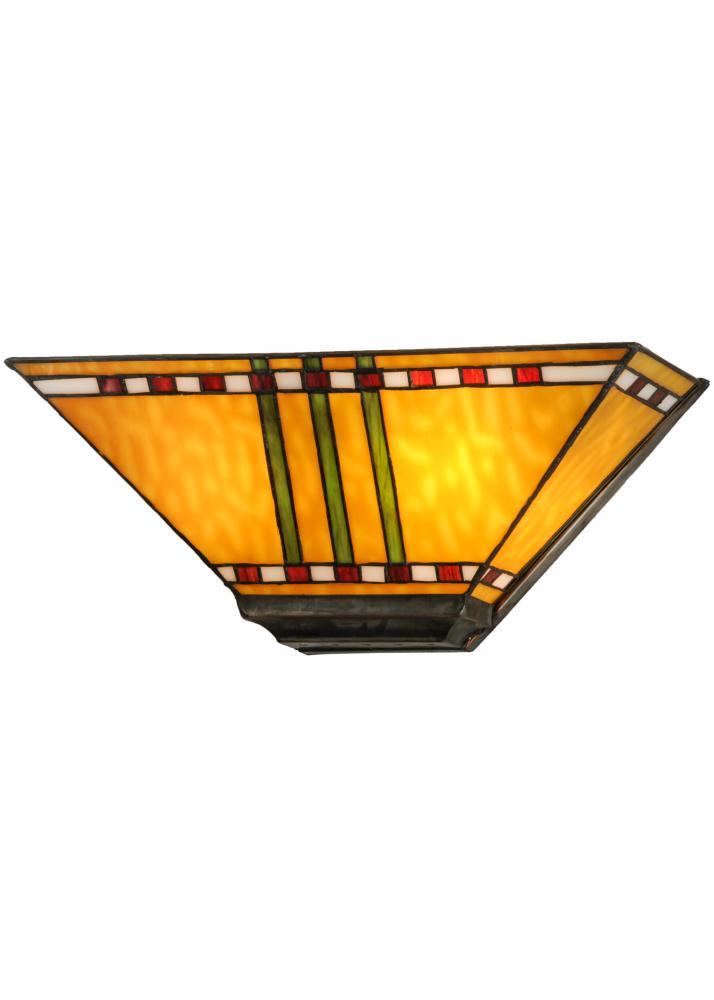 16&#34;W Prairie Corn Wall Sconce