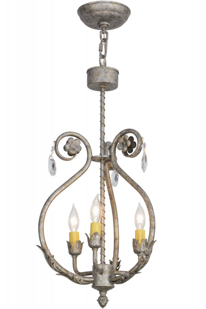 12&#34;W Antonia 3 LT Chandelier