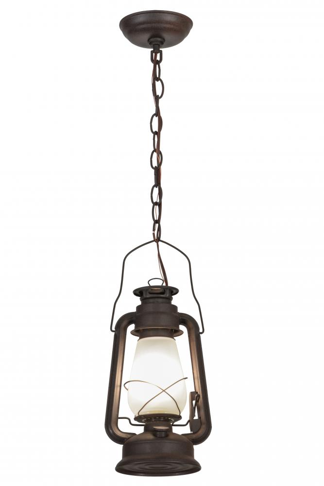 7&#34;W Miners Lantern Mini Pendant