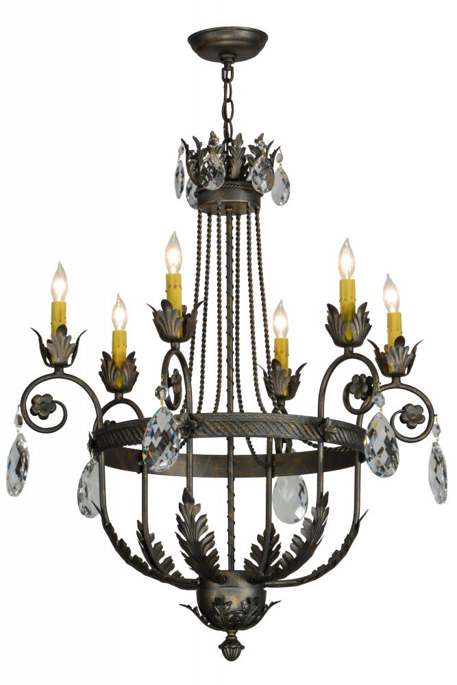 26&#34;W Antonia 6 LT Chandelier