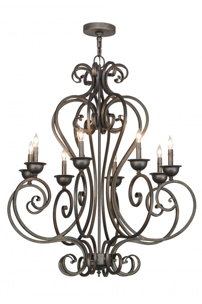 36&#34; Wide Fernando 8 Light Chandelier