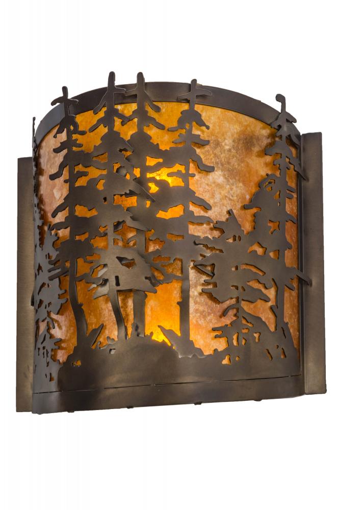 12&#34;W Tall Pines Wall Sconce