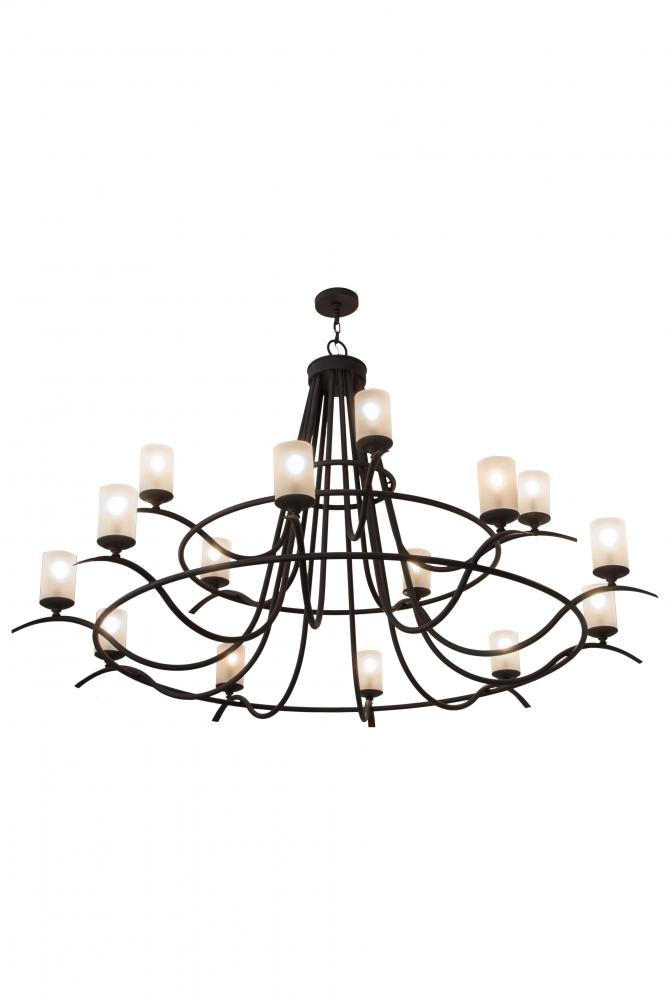 78&#34;W Octavia 15 LT Chandelier