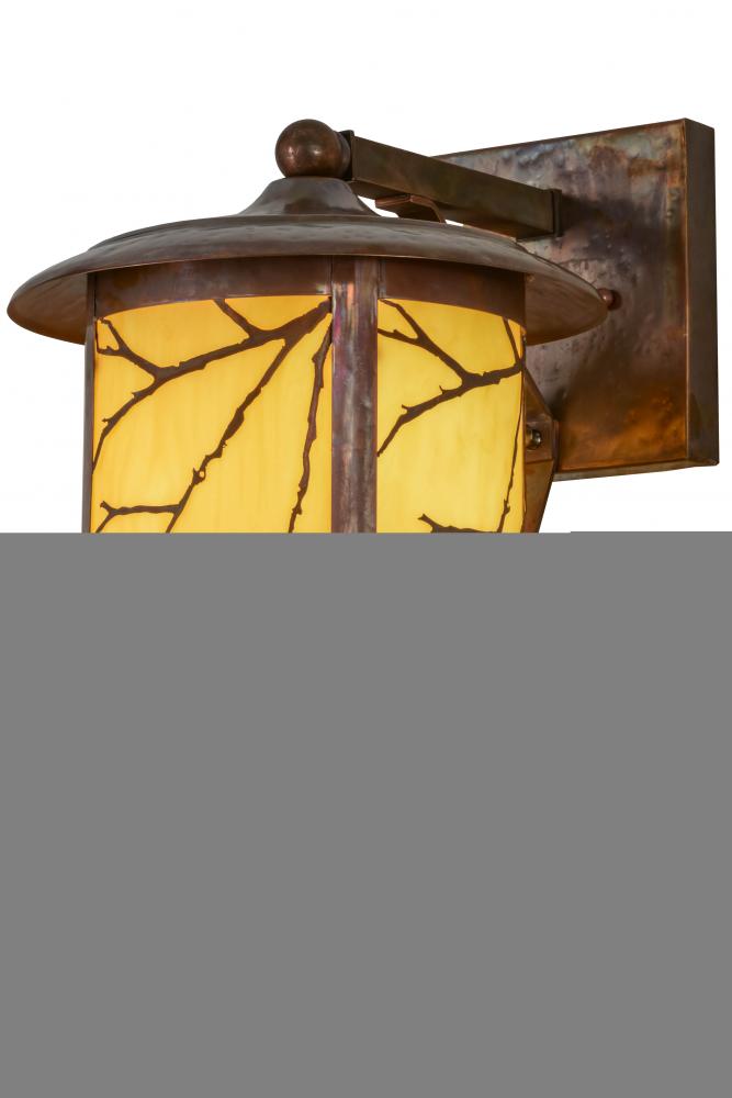 10&#34;W Fulton Branches Solid Mount Wall Sconce