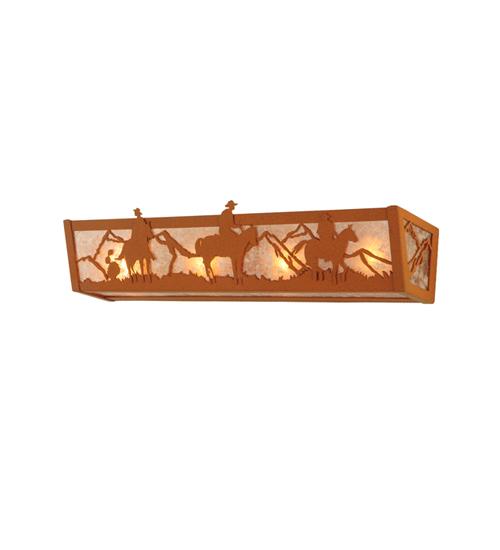 24&#34; Wide Rustlers Vanity Light