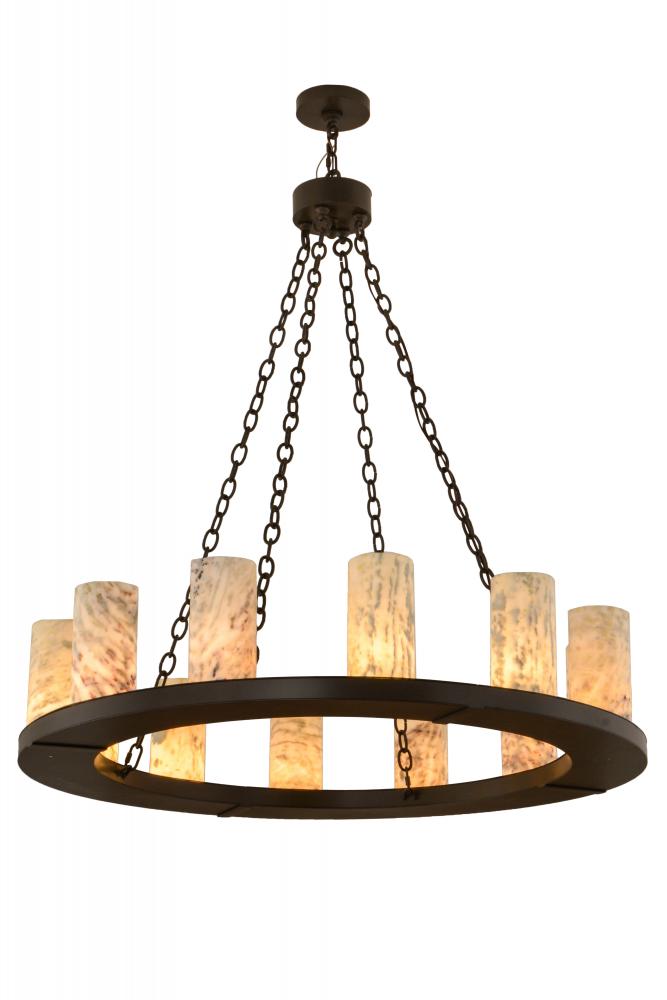 42&#34; Wide Loxley Jadestone 12 Light Chandelier