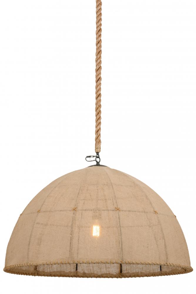 36&#34;W Empire Dome Textrene Pendant