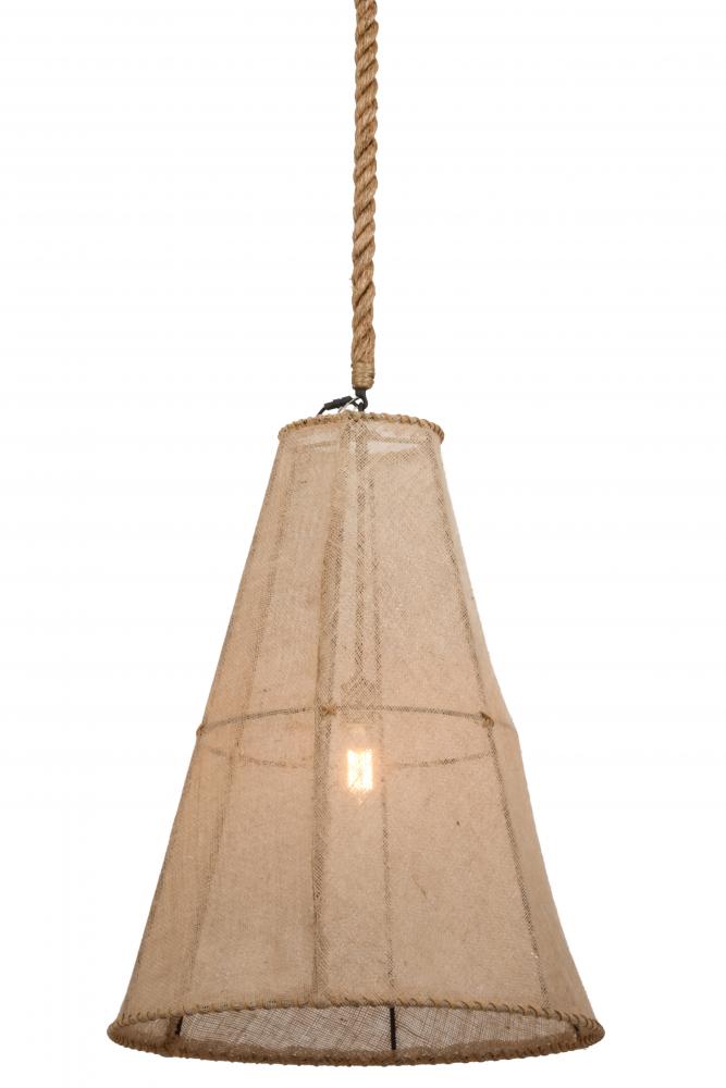 24&#34;W Empire Textrene Pendant