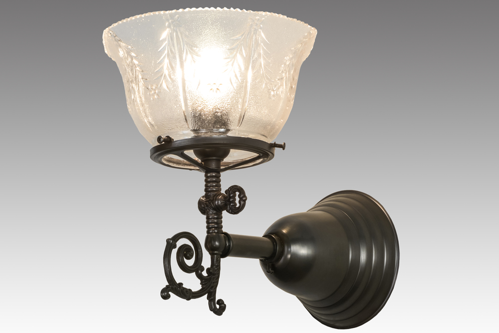 7.5&#34;W Revival Gas & Electric Wall Sconce