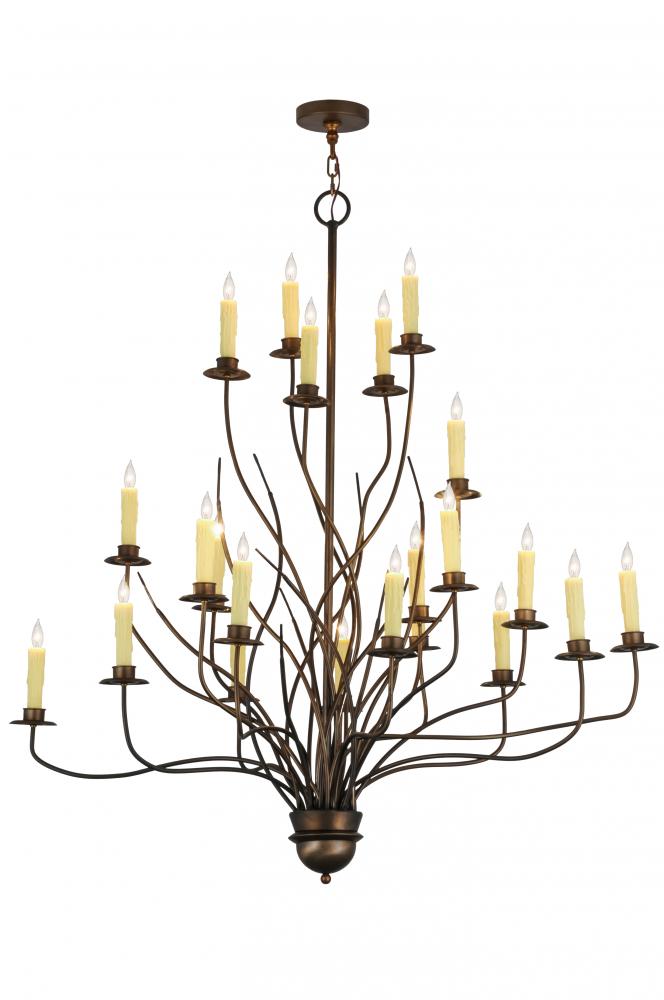 54&#34;W Sycamore 22 LT Chandelier