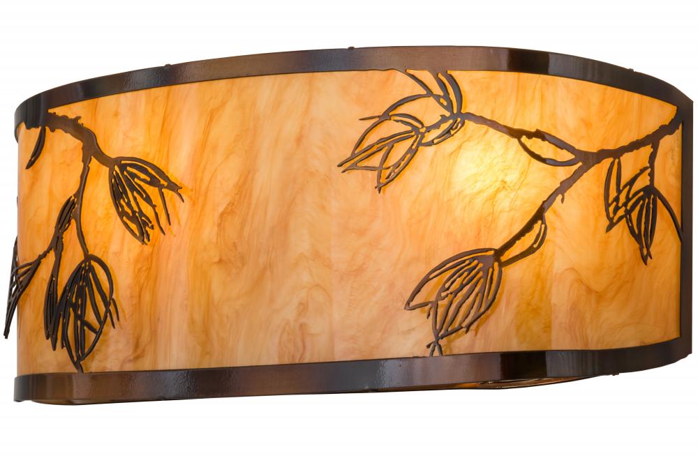 20&#34; Wide Stoneycreek Mountain Pine Wall Sconce