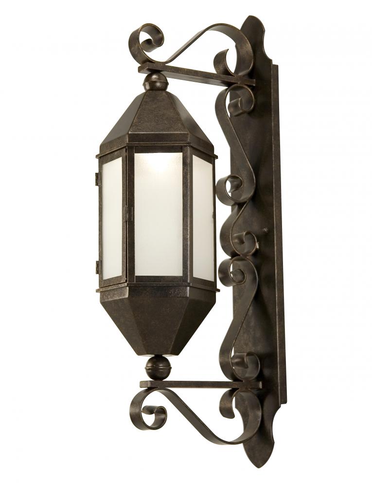 10&#34; Wide Plaza Lantern Wall Sconce