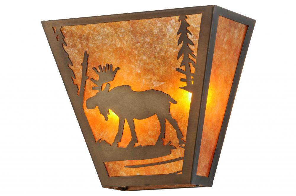 13&#34; Wide Moose Creek Wall Sconce