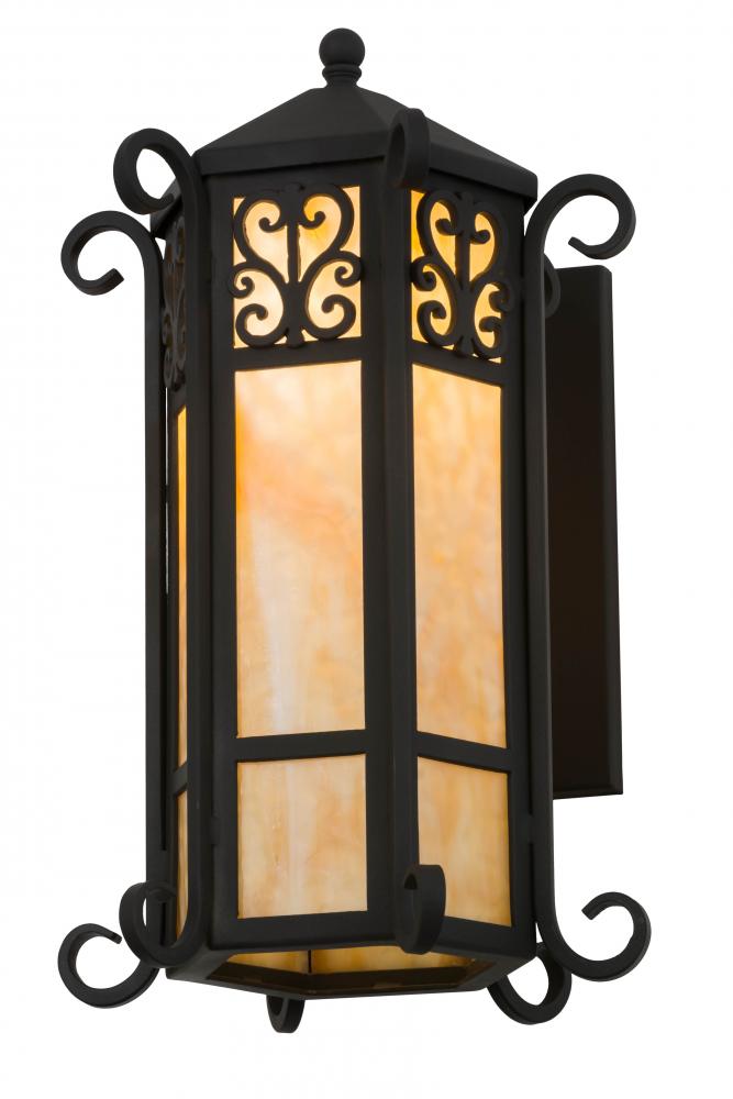 12&#34;W Caprice Lantern Wall Sconce