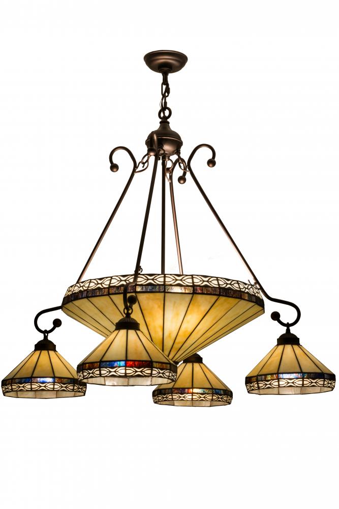 36&#34;W Crestwood 5 LT Chandelier