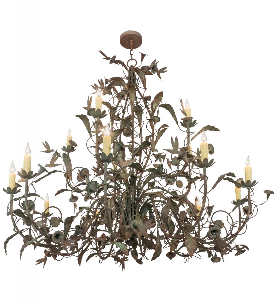 60&#34;W Le Printemps 15 LT Chandelier