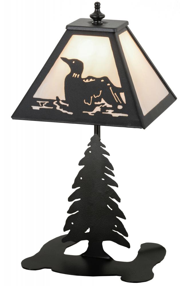 15&#34; High Loon Accent Lamp