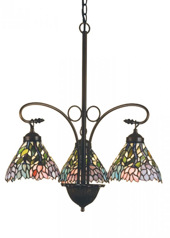 28&#34;W Wisteria 3 LT Chandelier