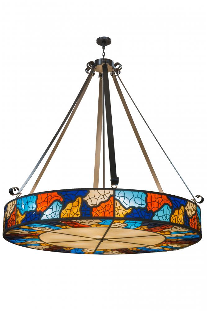 77&#34;W Mosaico Inverted Pendant