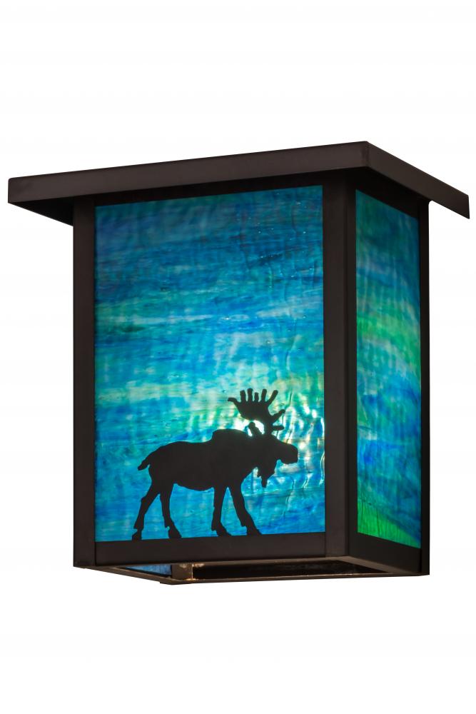 8&#34;W Hyde Park Moose Wall Sconce