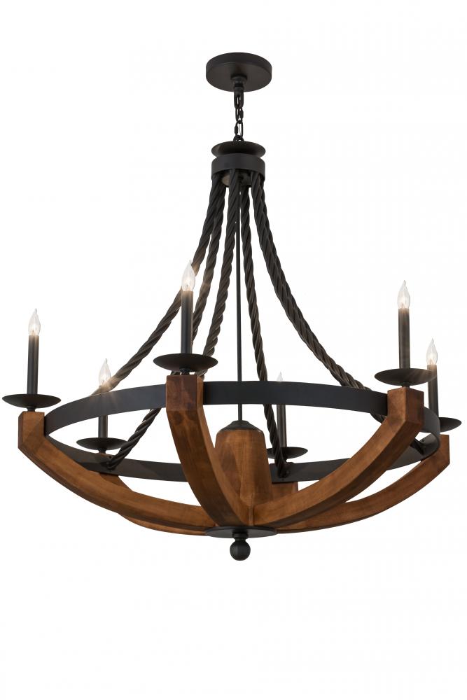 42&#34; Wide Doyle 6 Light Chandelier