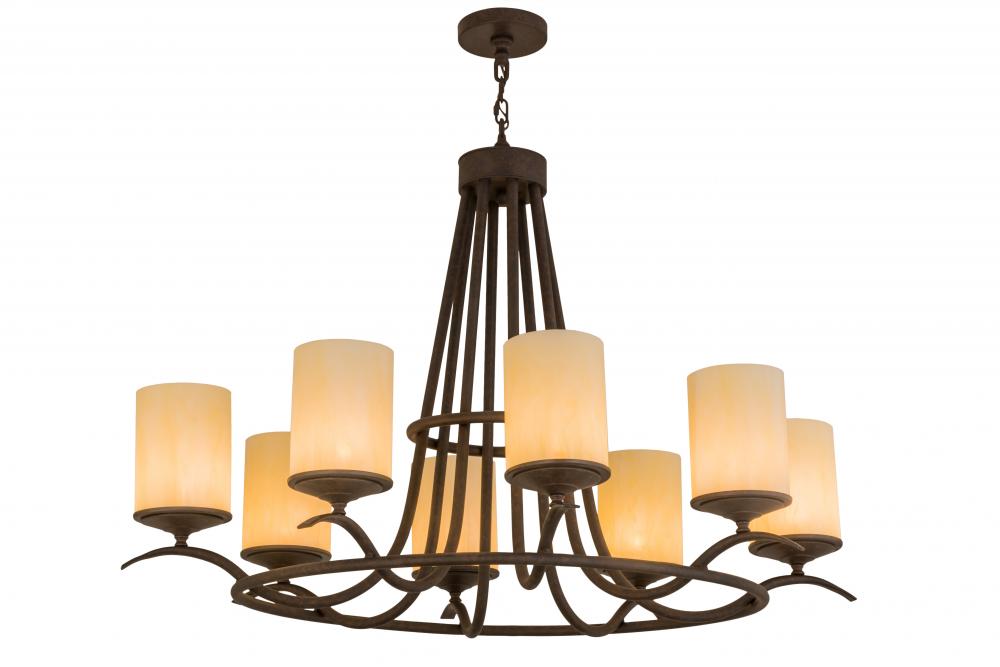 48&#34; Long Octavia 8 LT Oblong Chandelier