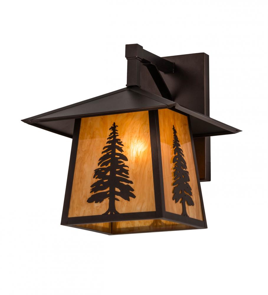 12&#34;W Stillwater Tall Pine Straight Arm Wall Sconce