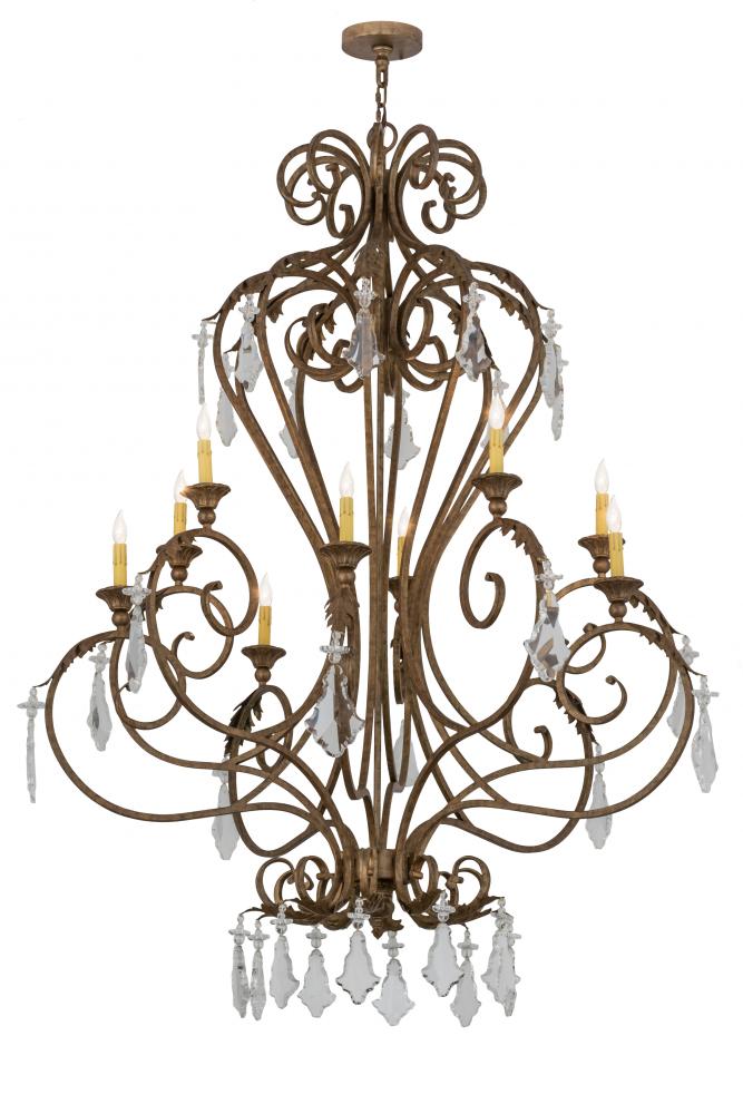 48&#34;W Josephine 10 LT Chandelier