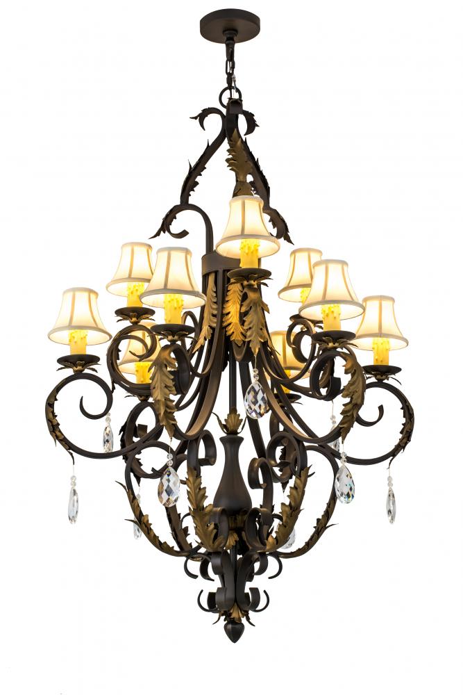 36&#34;W Ingrid 9 LT Chandelier