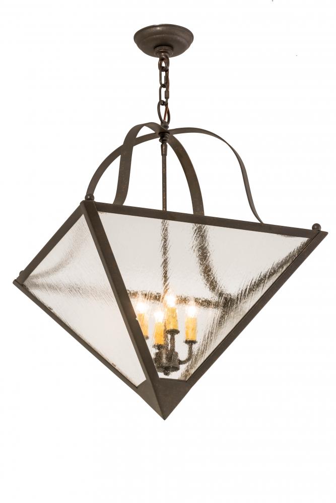 20&#34; Square Zale Inverted Pendant