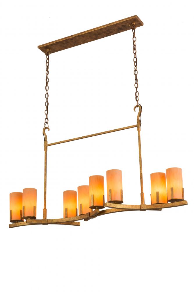 52&#34; Long Cero 8 Light Oblong Chandelier