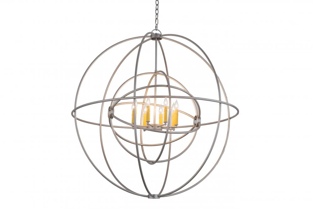 43&#34; Wide Atom Enerjisi 8 Light Chandelier